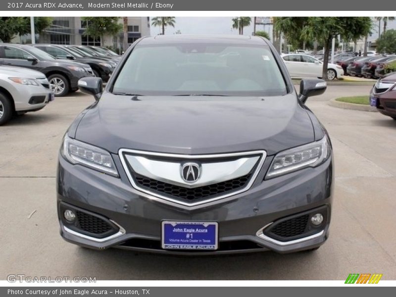 Modern Steel Metallic / Ebony 2017 Acura RDX Advance