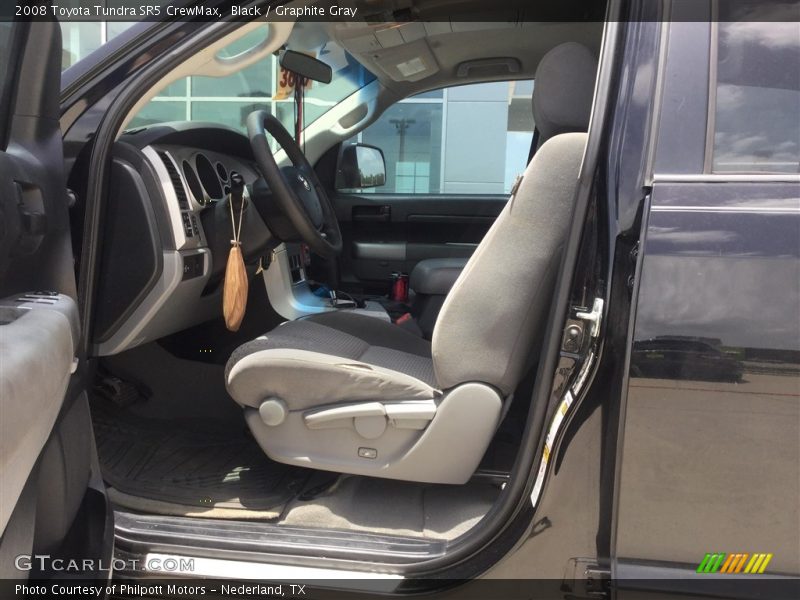 Black / Graphite Gray 2008 Toyota Tundra SR5 CrewMax