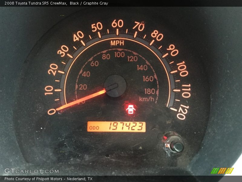 Black / Graphite Gray 2008 Toyota Tundra SR5 CrewMax
