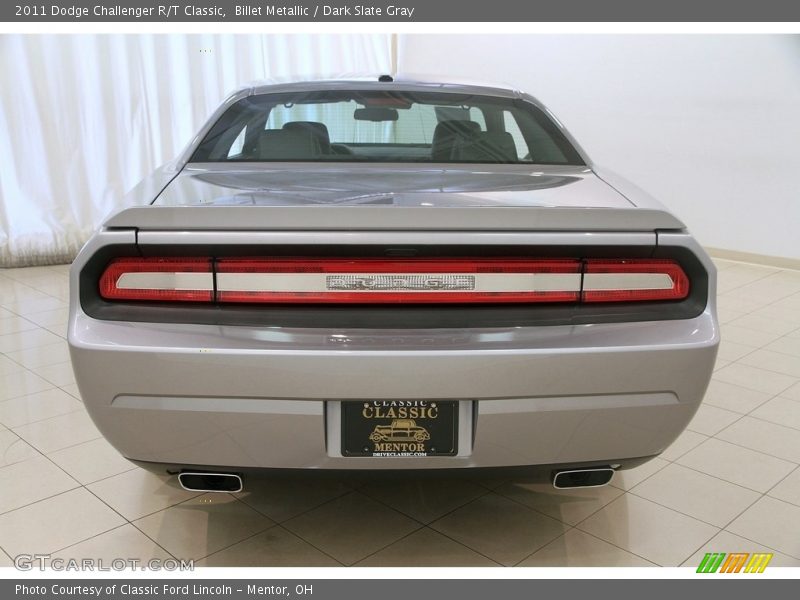 Billet Metallic / Dark Slate Gray 2011 Dodge Challenger R/T Classic