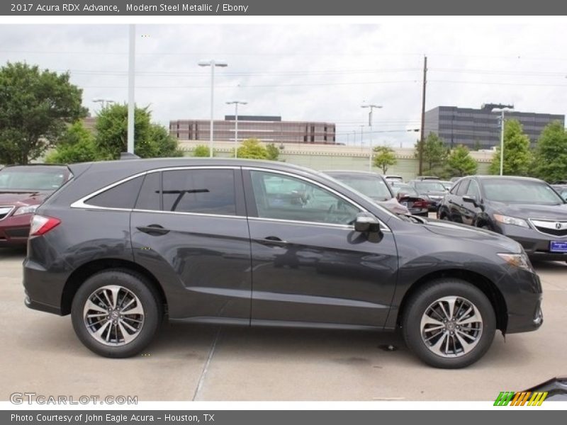 Modern Steel Metallic / Ebony 2017 Acura RDX Advance