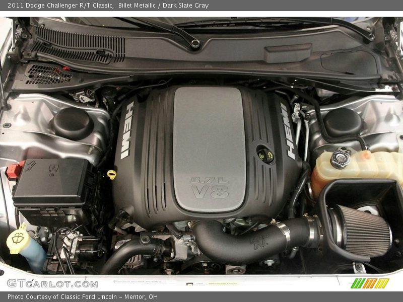 Billet Metallic / Dark Slate Gray 2011 Dodge Challenger R/T Classic