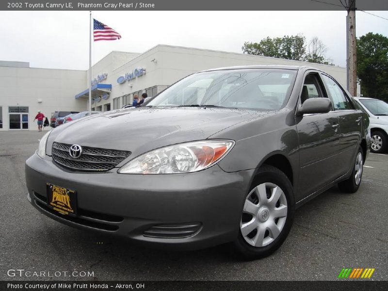 Phantom Gray Pearl / Stone 2002 Toyota Camry LE