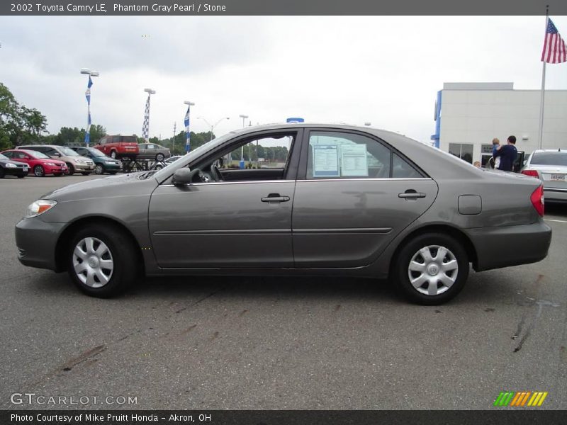 Phantom Gray Pearl / Stone 2002 Toyota Camry LE