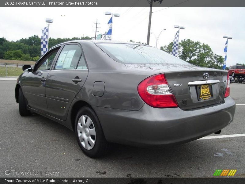 Phantom Gray Pearl / Stone 2002 Toyota Camry LE