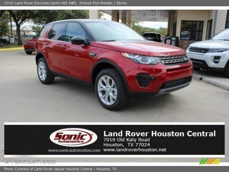Firenze Red Metallic / Ebony 2016 Land Rover Discovery Sport HSE 4WD