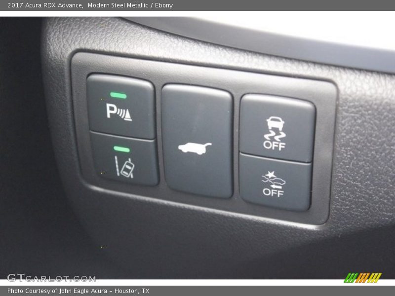 Modern Steel Metallic / Ebony 2017 Acura RDX Advance
