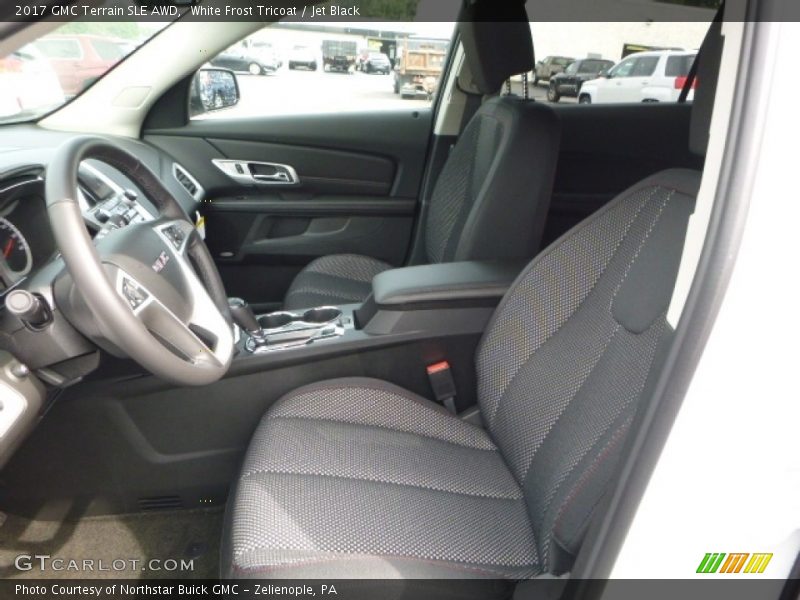 White Frost Tricoat / Jet Black 2017 GMC Terrain SLE AWD