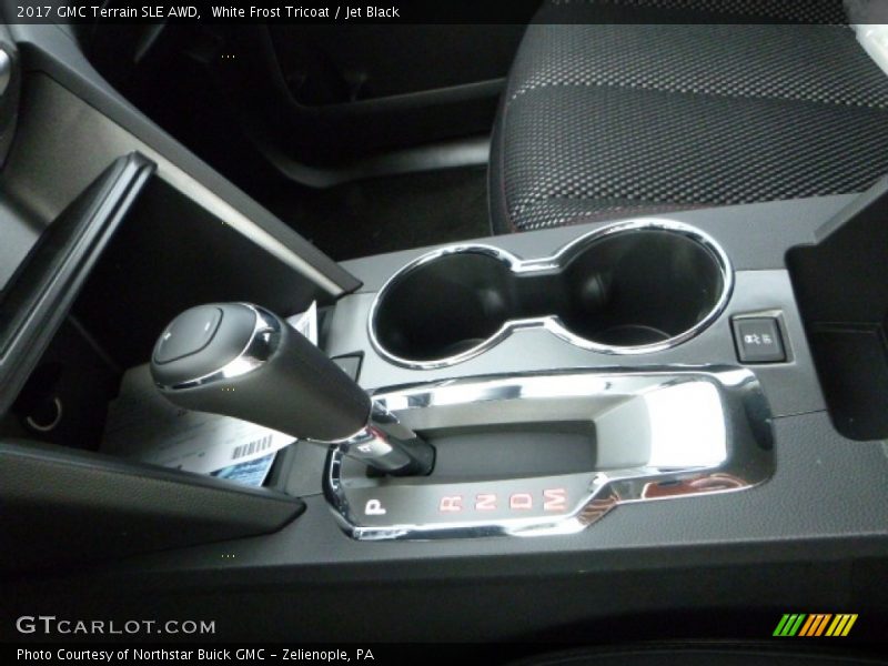 White Frost Tricoat / Jet Black 2017 GMC Terrain SLE AWD