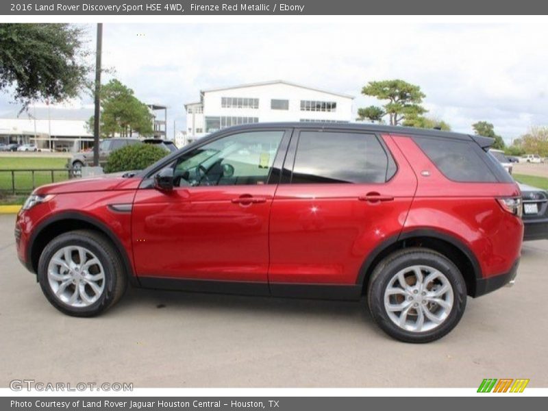 Firenze Red Metallic / Ebony 2016 Land Rover Discovery Sport HSE 4WD