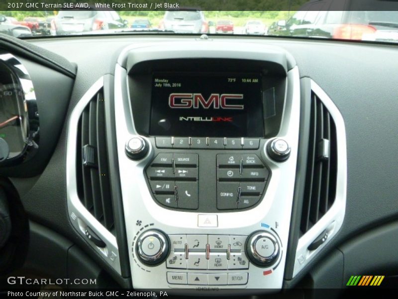White Frost Tricoat / Jet Black 2017 GMC Terrain SLE AWD