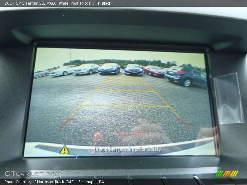White Frost Tricoat / Jet Black 2017 GMC Terrain SLE AWD
