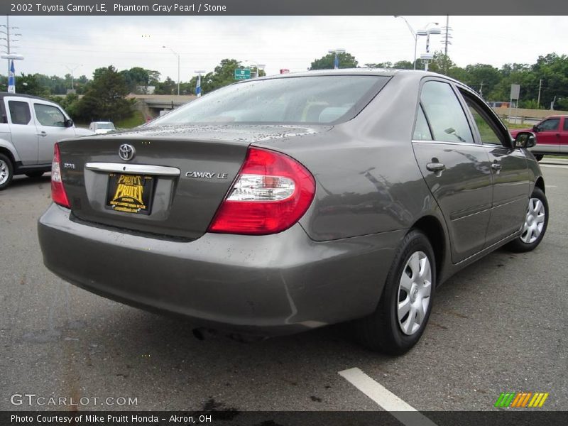 Phantom Gray Pearl / Stone 2002 Toyota Camry LE