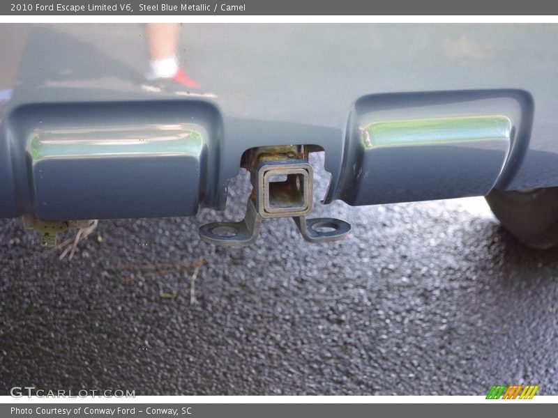 Steel Blue Metallic / Camel 2010 Ford Escape Limited V6