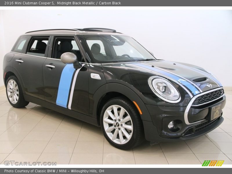 Midnight Black Metallic / Carbon Black 2016 Mini Clubman Cooper S