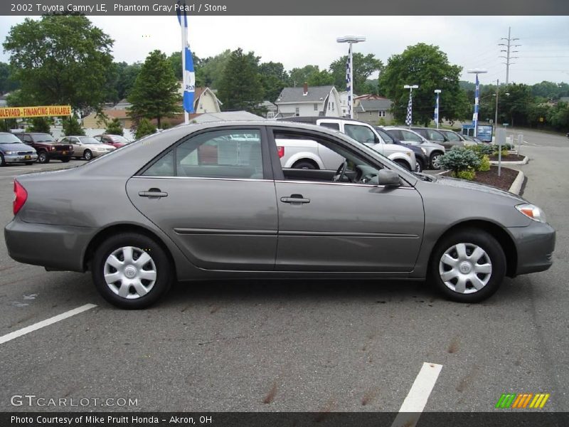 Phantom Gray Pearl / Stone 2002 Toyota Camry LE