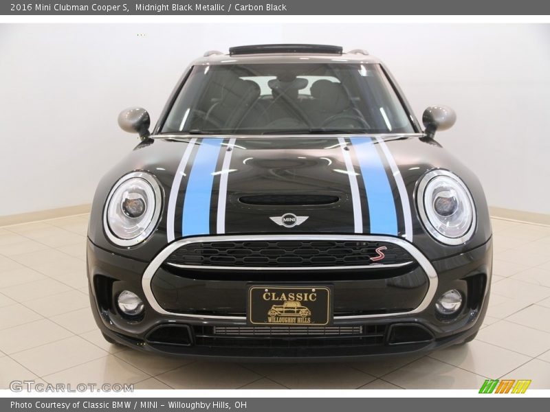 Midnight Black Metallic / Carbon Black 2016 Mini Clubman Cooper S