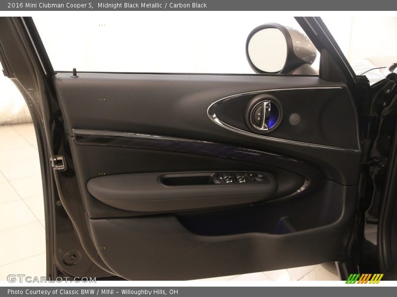 Midnight Black Metallic / Carbon Black 2016 Mini Clubman Cooper S