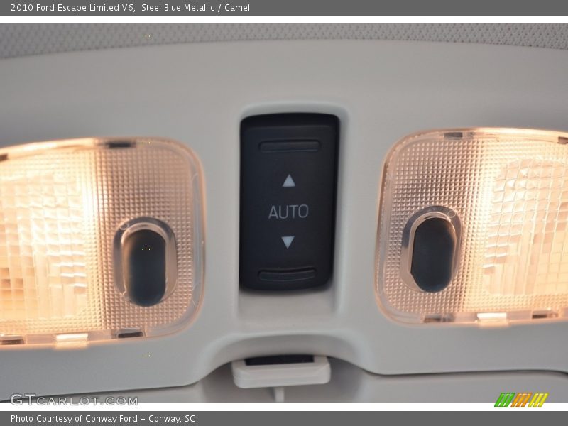 Steel Blue Metallic / Camel 2010 Ford Escape Limited V6