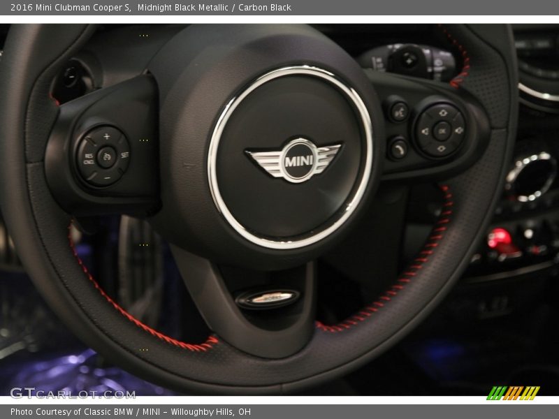 Midnight Black Metallic / Carbon Black 2016 Mini Clubman Cooper S
