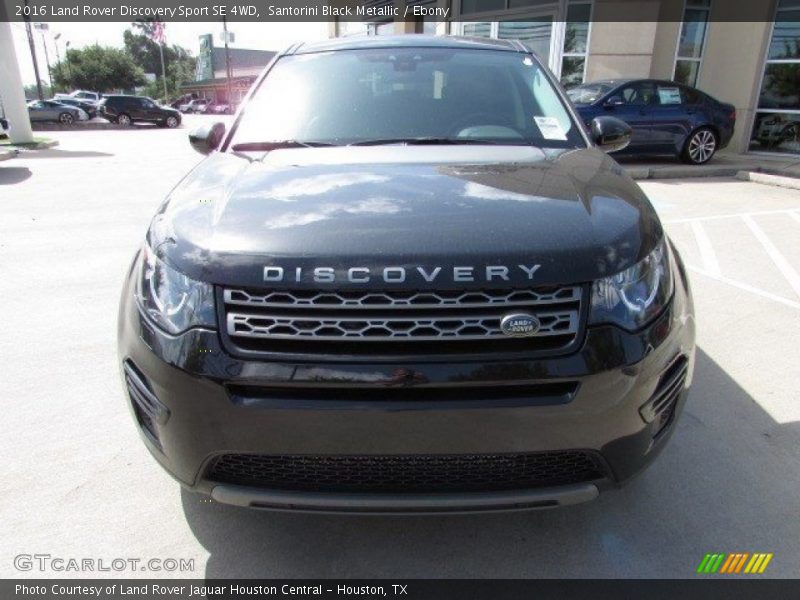 Santorini Black Metallic / Ebony 2016 Land Rover Discovery Sport SE 4WD