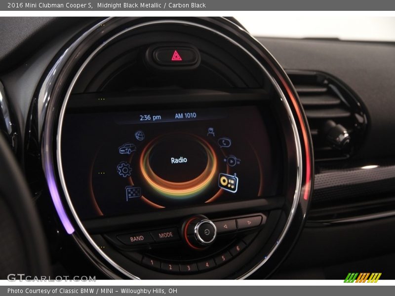 Midnight Black Metallic / Carbon Black 2016 Mini Clubman Cooper S