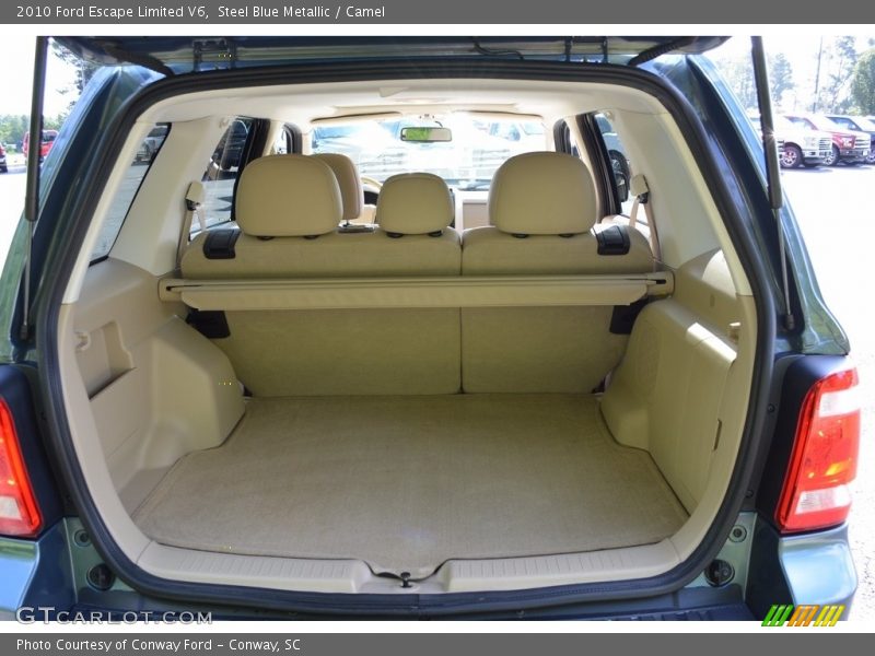 Steel Blue Metallic / Camel 2010 Ford Escape Limited V6