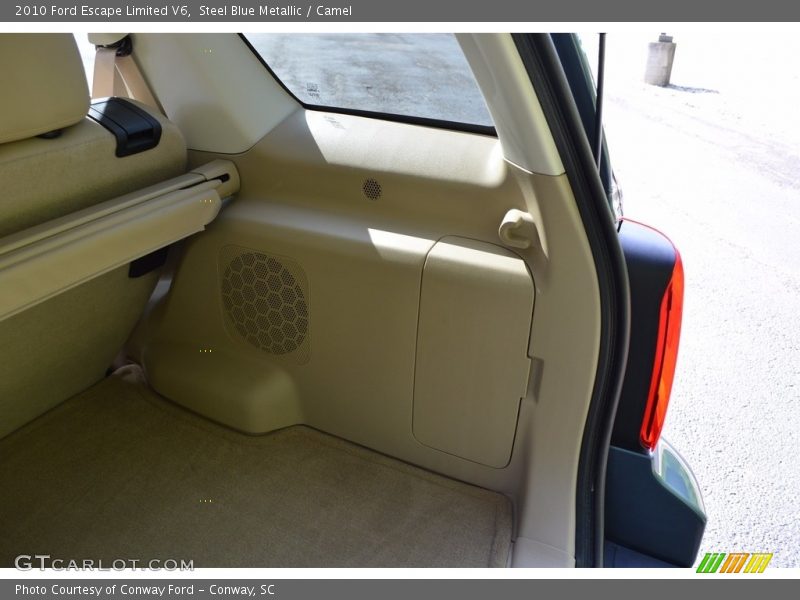 Steel Blue Metallic / Camel 2010 Ford Escape Limited V6