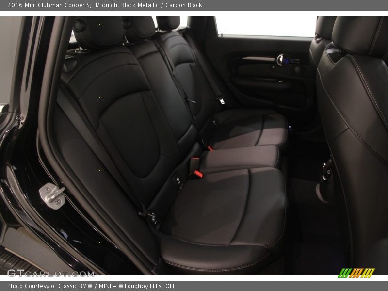 Midnight Black Metallic / Carbon Black 2016 Mini Clubman Cooper S