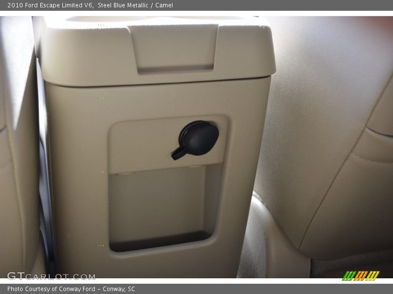 Steel Blue Metallic / Camel 2010 Ford Escape Limited V6