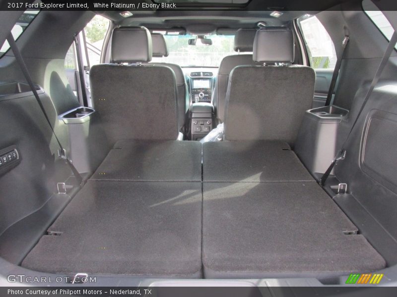 White Platinum / Ebony Black 2017 Ford Explorer Limited