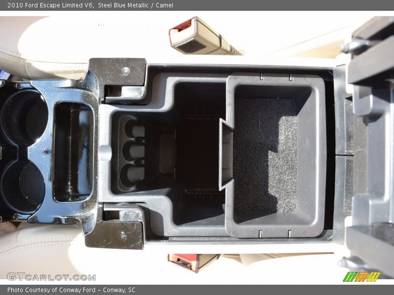 Steel Blue Metallic / Camel 2010 Ford Escape Limited V6