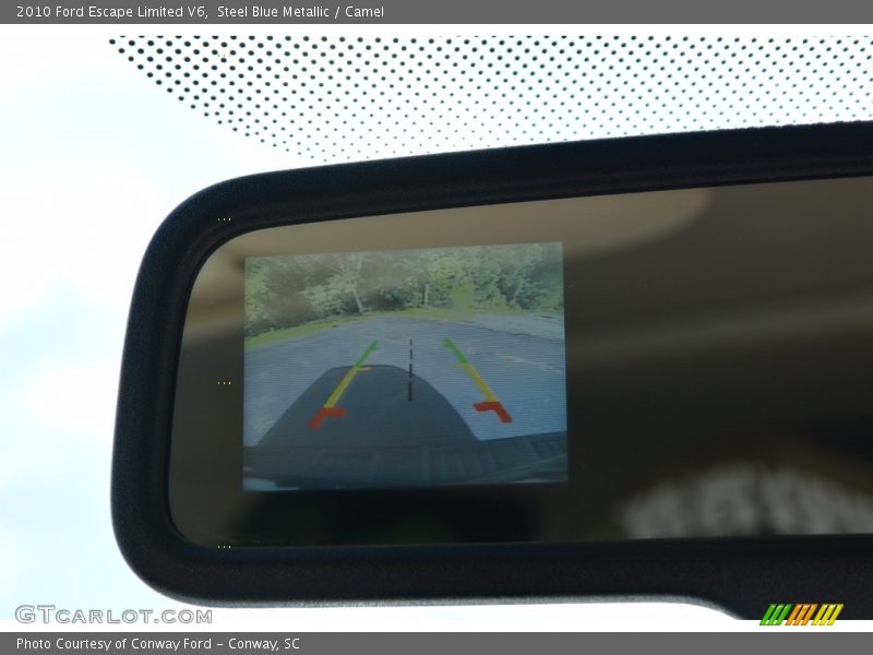 Steel Blue Metallic / Camel 2010 Ford Escape Limited V6