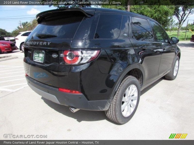 Santorini Black Metallic / Ebony 2016 Land Rover Discovery Sport HSE Luxury 4WD