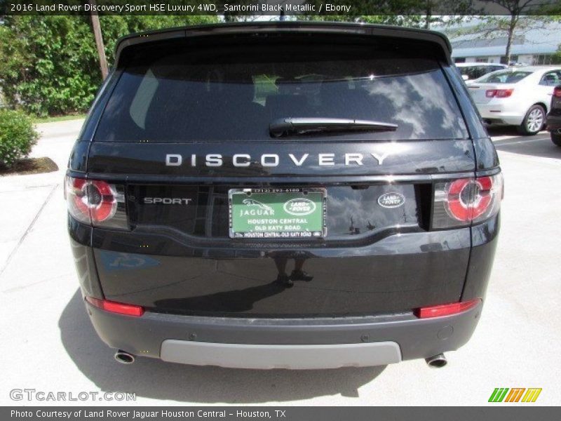 Santorini Black Metallic / Ebony 2016 Land Rover Discovery Sport HSE Luxury 4WD