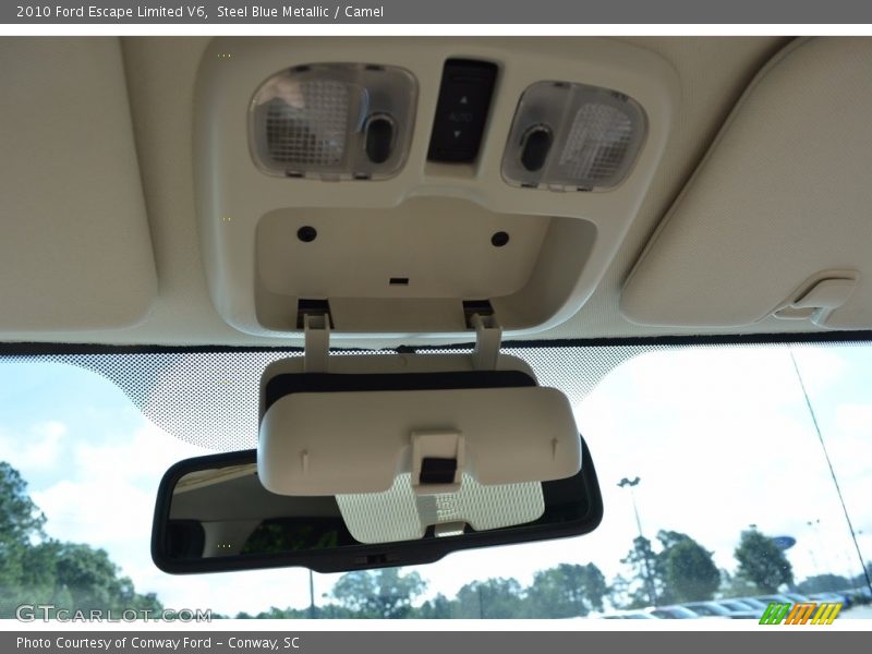 Steel Blue Metallic / Camel 2010 Ford Escape Limited V6