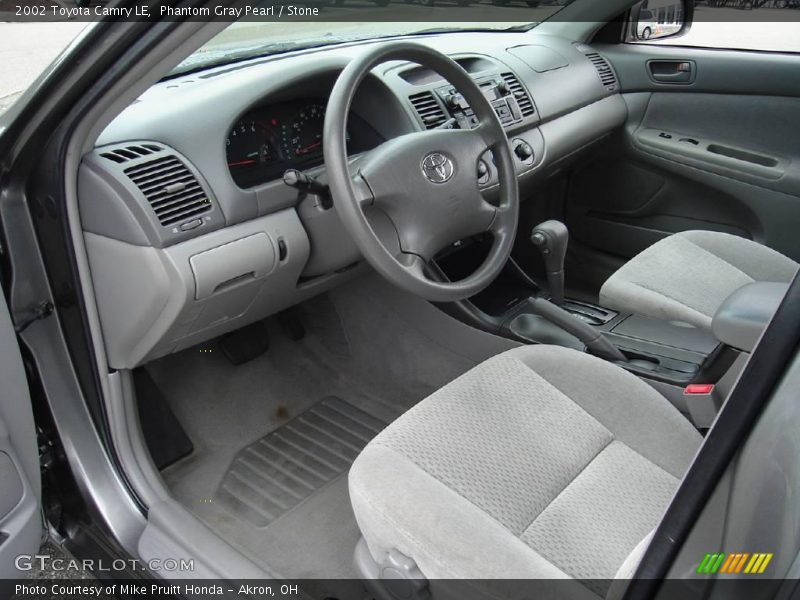 Phantom Gray Pearl / Stone 2002 Toyota Camry LE