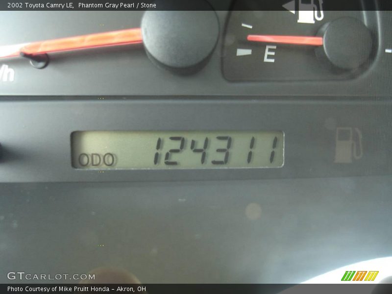 Phantom Gray Pearl / Stone 2002 Toyota Camry LE