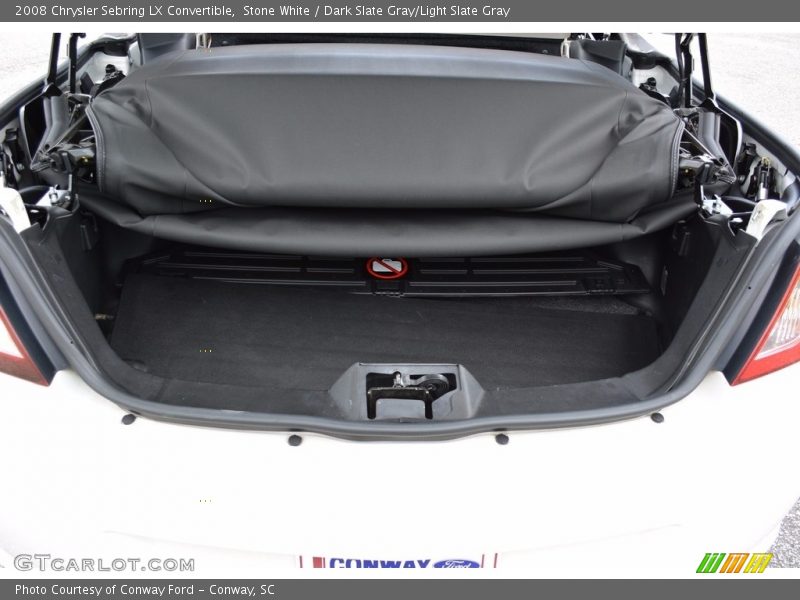 Stone White / Dark Slate Gray/Light Slate Gray 2008 Chrysler Sebring LX Convertible