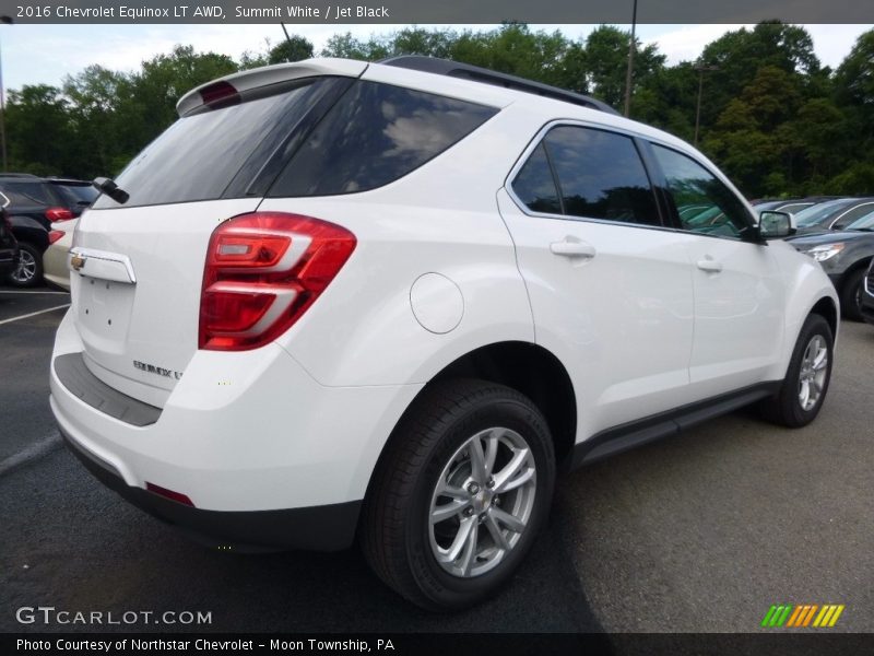 Summit White / Jet Black 2016 Chevrolet Equinox LT AWD