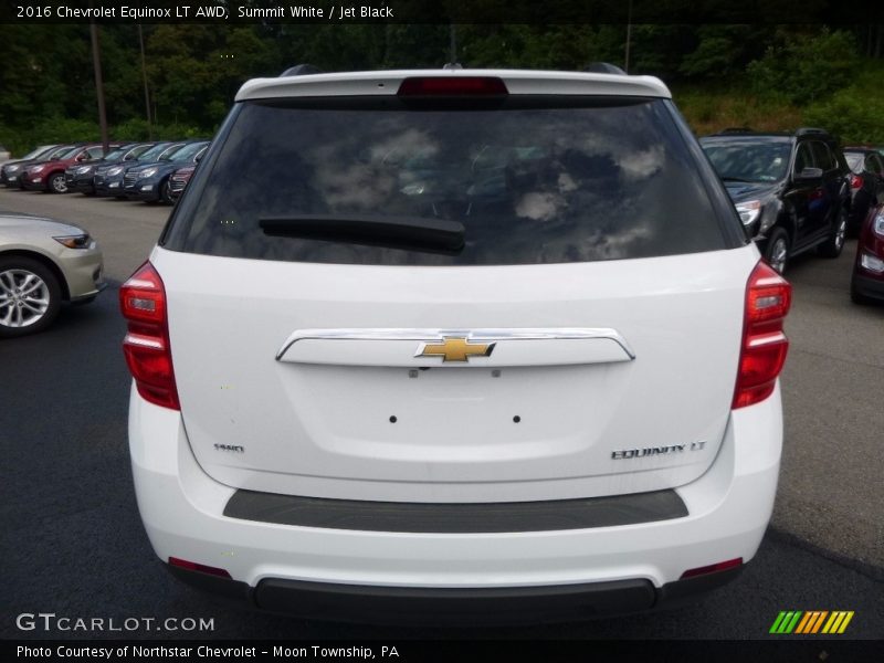 Summit White / Jet Black 2016 Chevrolet Equinox LT AWD