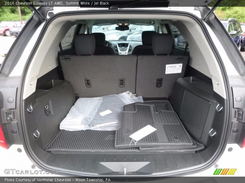 Summit White / Jet Black 2016 Chevrolet Equinox LT AWD