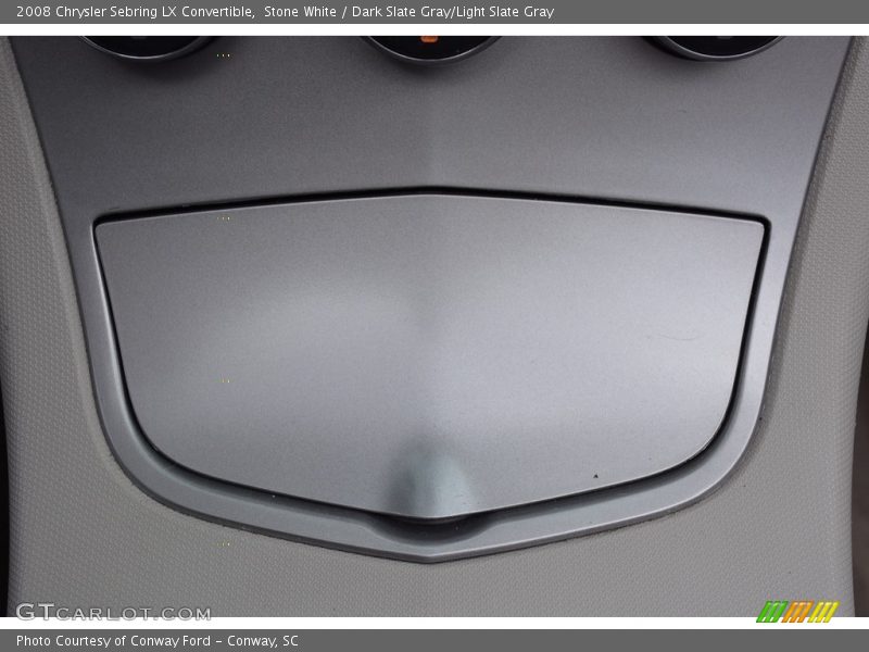Stone White / Dark Slate Gray/Light Slate Gray 2008 Chrysler Sebring LX Convertible