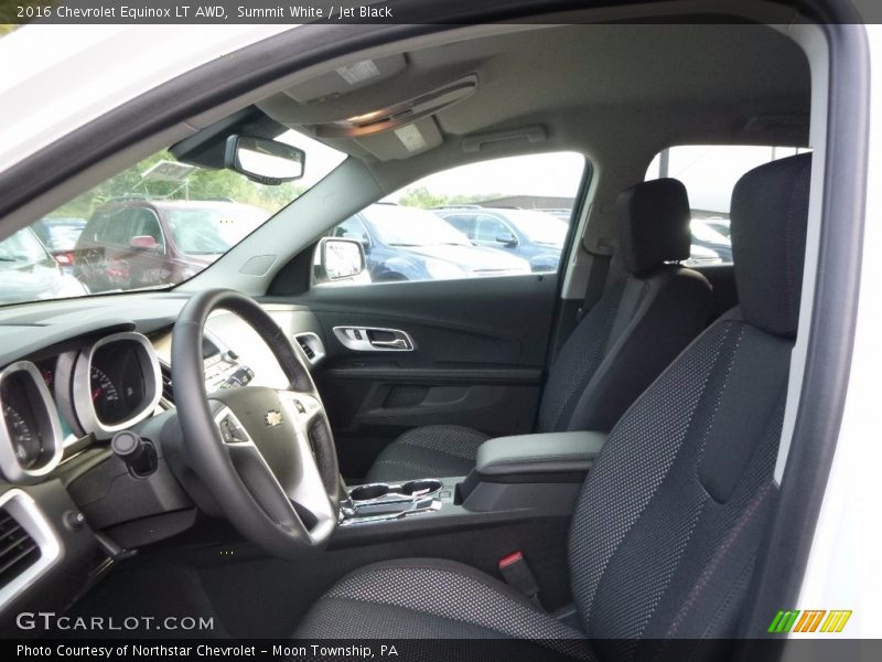 Summit White / Jet Black 2016 Chevrolet Equinox LT AWD