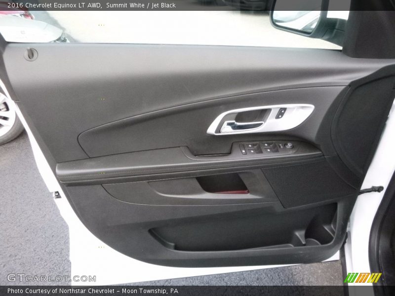 Summit White / Jet Black 2016 Chevrolet Equinox LT AWD