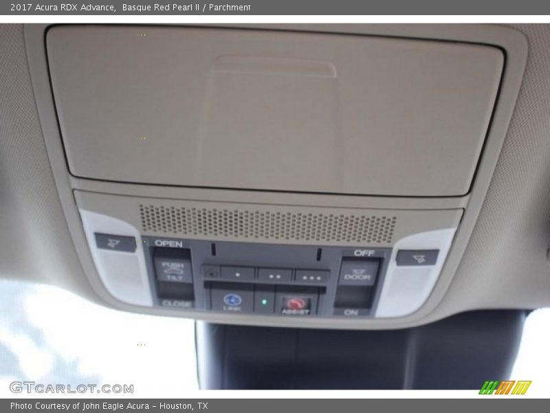Basque Red Pearl II / Parchment 2017 Acura RDX Advance