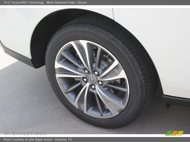 White Diamond Pearl / Ebony 2017 Acura MDX Technology