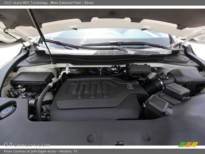 White Diamond Pearl / Ebony 2017 Acura MDX Technology