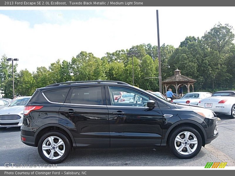 Tuxedo Black Metallic / Medium Light Stone 2013 Ford Escape SE 2.0L EcoBoost