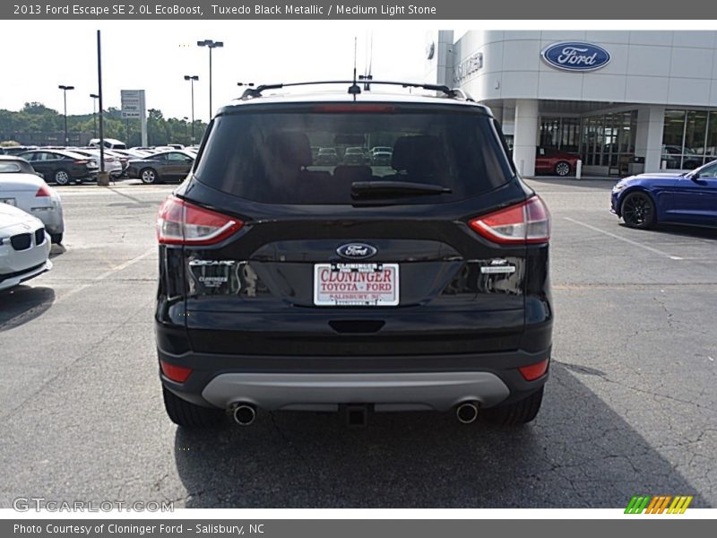 Tuxedo Black Metallic / Medium Light Stone 2013 Ford Escape SE 2.0L EcoBoost